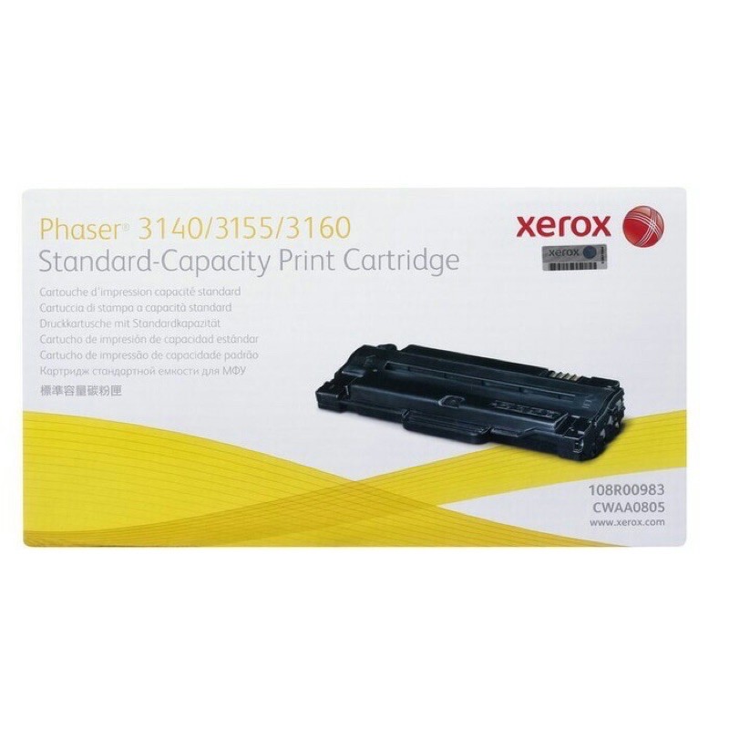 toner cartridge fuji xerox phaser 3140 black