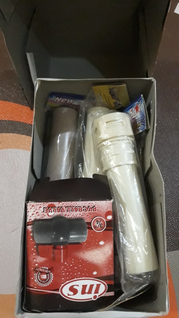 Ball Valve Stop Kran Keran Pvc Uk. 3/4 Ins