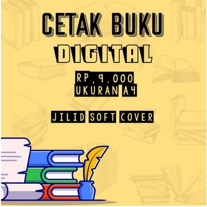 (A4) Jilid Softcover Buku Murah