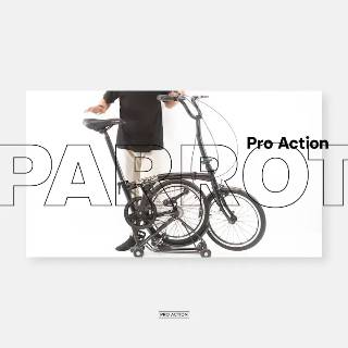 SEPEDA LIPAT 3 PRO ACTION 16INCH PARROT 1 SPEED 2020