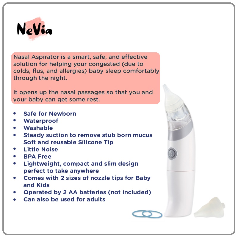 Nevia Health Nasal Aspirator