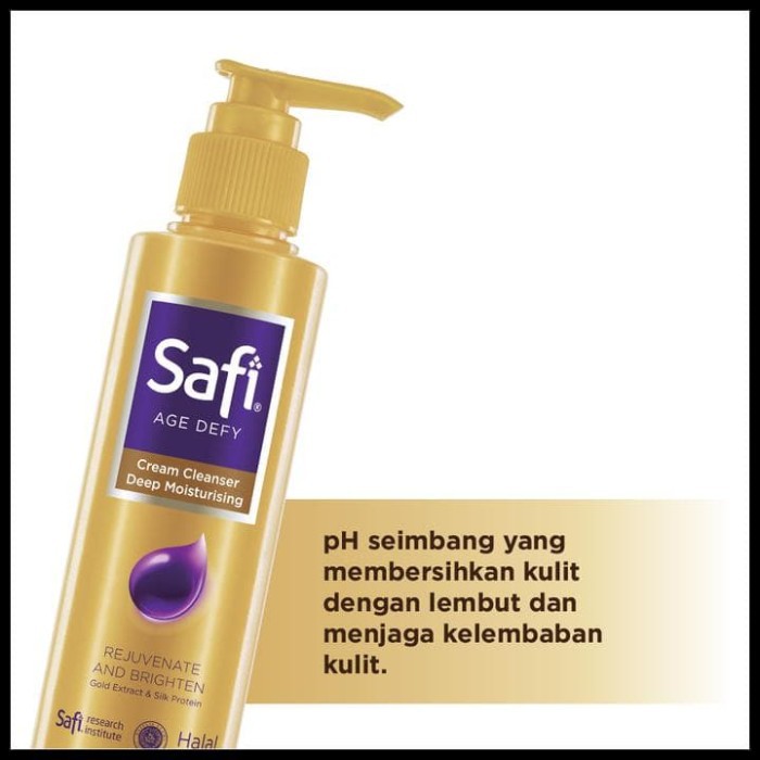 ★ BB ★ SAFI Age Defy Cream Cleanser Deep Moisturizer 150 ml