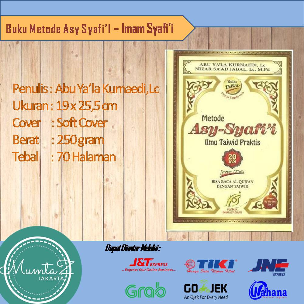 [Promo] Buku Metode Asy Syafi’I (Kelas Iqra) – Imam Syafi’i