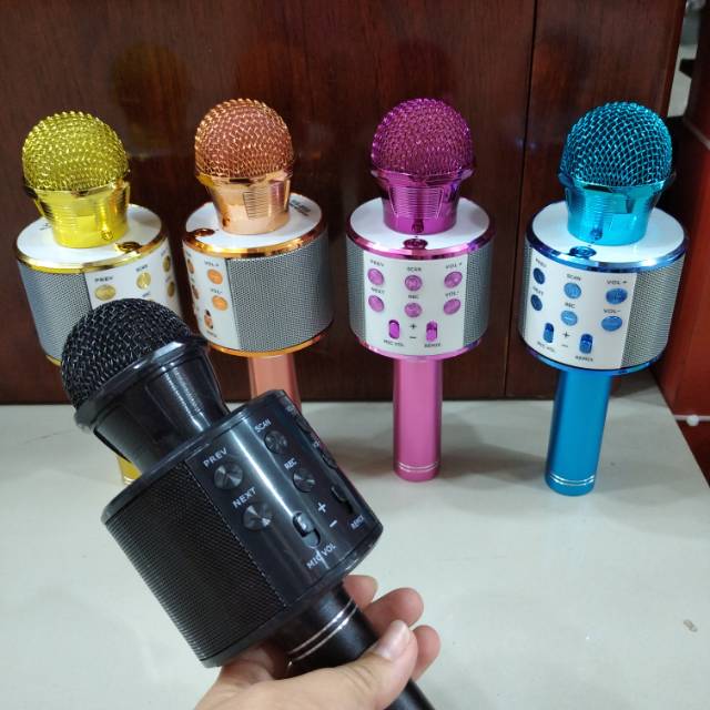 Microphone bluetooth ws858