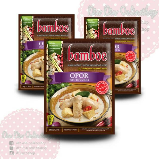 

Bamboe Export Bumbu Opor 3 pcs