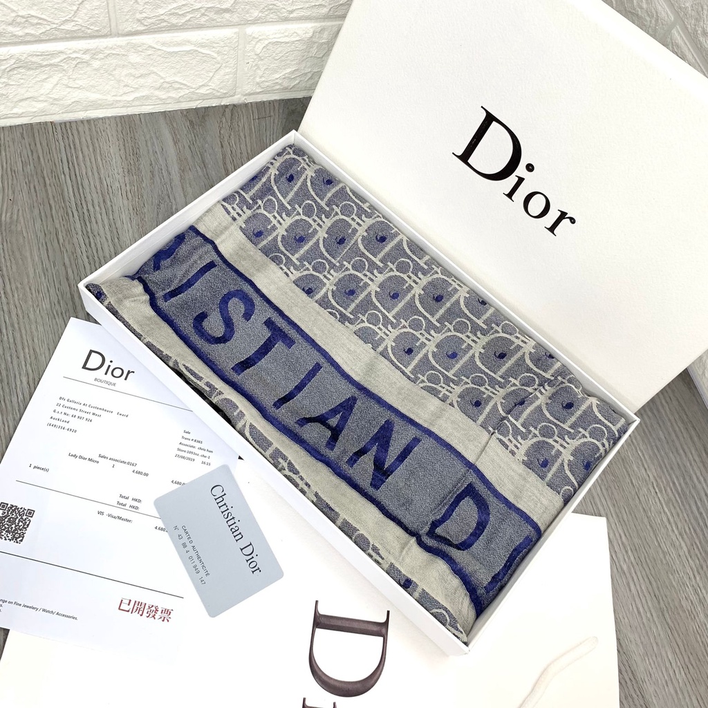 LUXY LX4014 SCARF / SYAL DOIR BRANDED FULL SET FREE PAPERBAG + BOX + FAKEBILL IMPORT QUALITY KUALITAS PLATINUM-6