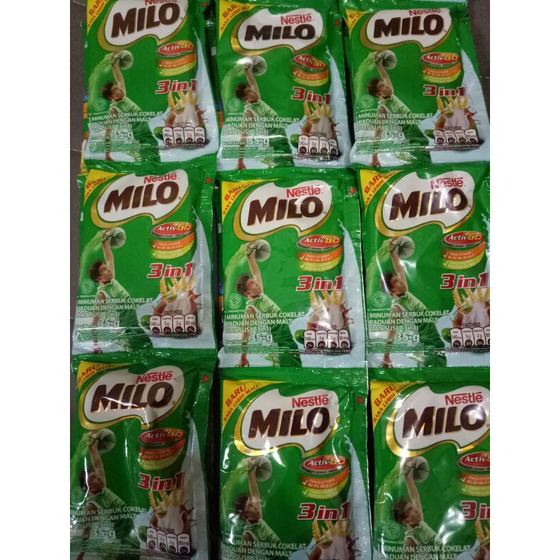 

[ 1 Renceng ] MILO HEALTY DRINK 3 IN 1 ACTIGEN-E 35g