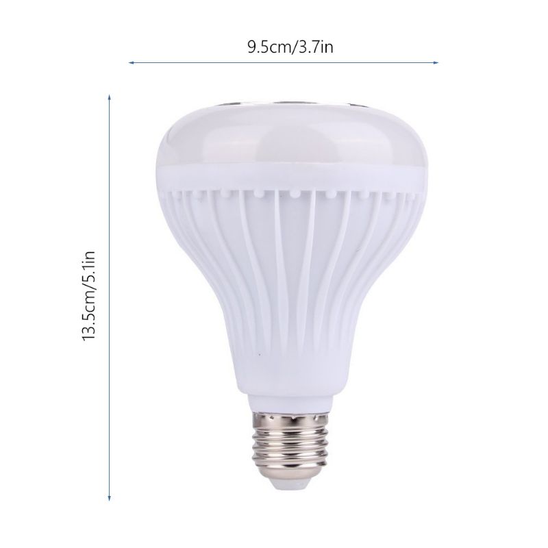 LAMPU LED RGB DENGAN BLUETOOTH SPEAKER SMART LIGHT BULB