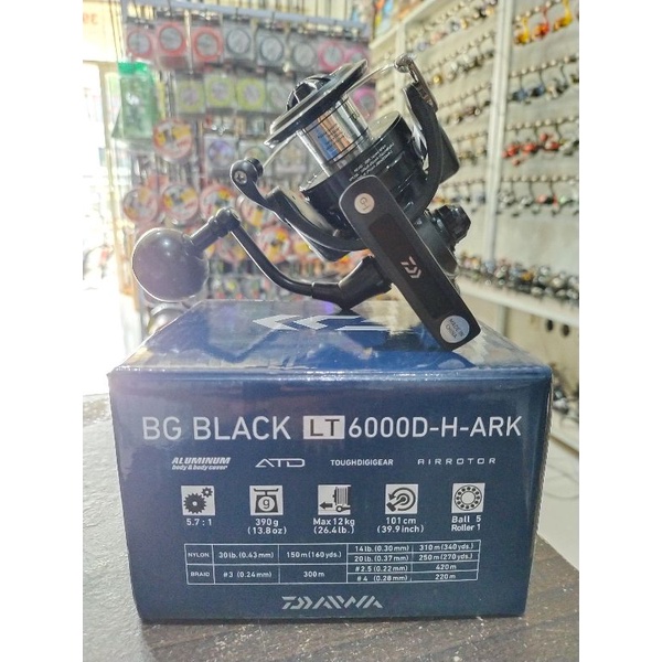 reel daiwa BG Black 600D H ARK