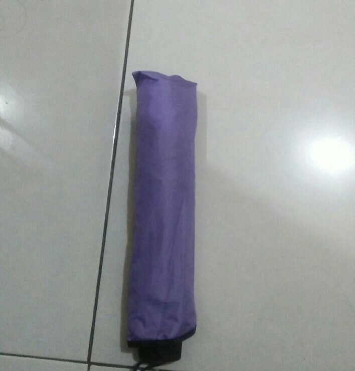 Payung Lipat 3 Dimensi Magic Lapis Hitam