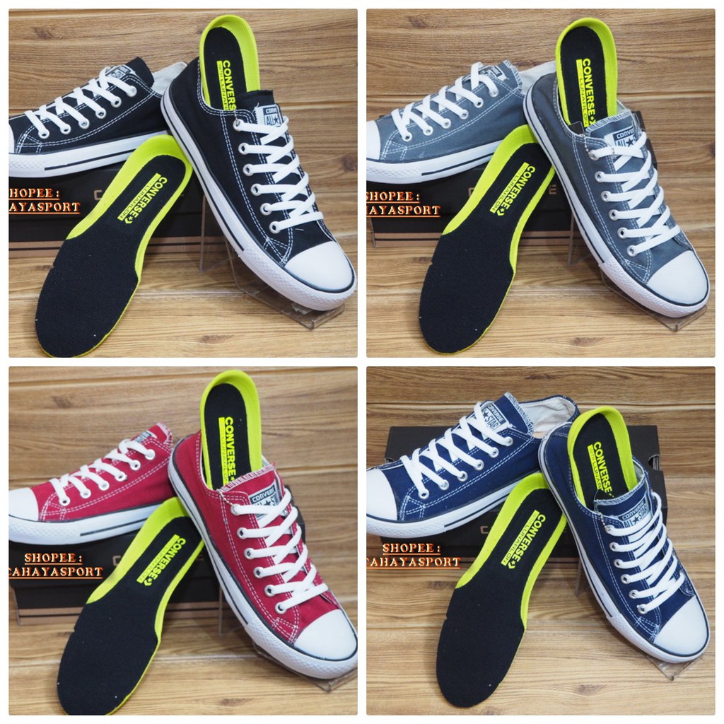 ( PABRIKAN ) SEPATU CASUAL SEKOLAH / CONVERSE ALL STAR CHUCK TAYLOR LOW CLASSIC 37 38 39 40 41 42 43