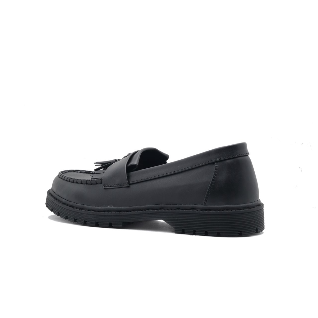 Jack footwear - Sepatu Loafers Pria Formal Ziggy Full Black | Sepatu Loafers | Sepatu Slip On