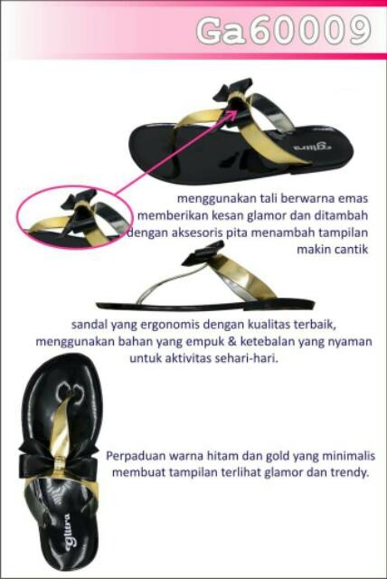 Sandal Glitra 60009