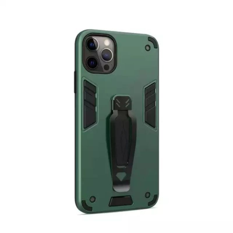 Hardcase overseas iphone 11 pro max stand with metal clip