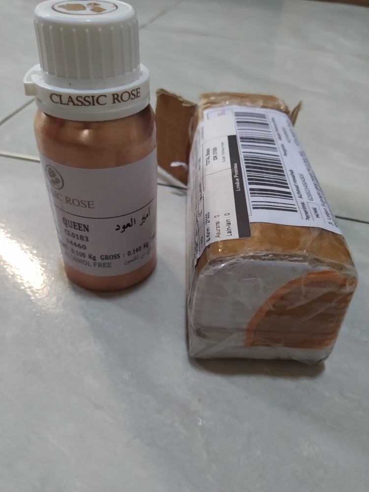 Searah Amer Al Oud. Ameer Al Oud. Queen Kemasan 100 Gram. Classic Rose Bibit Parfume Segel