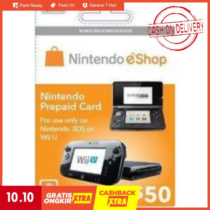 prepaid nintendo card