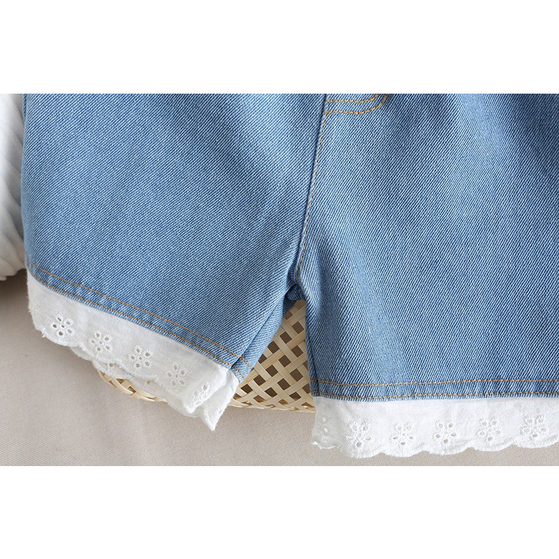 1-5 thn | Celana Pendek Jeans Denim Karet Anak Casual Jalan Bayi Catalog XA