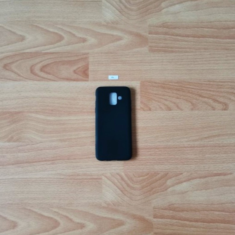 Blackmatte Samsung Galaxy A6 2018 Softcase Black Matte Samsung A600f