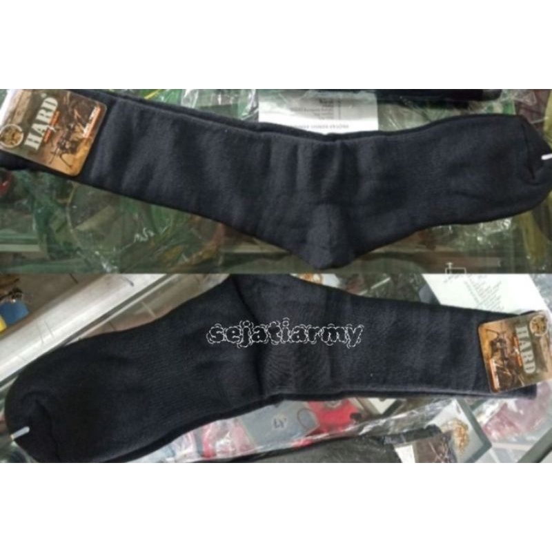 kaos kaki pdl merk hard/kaos kaki spandek/kaos kaki pdl hitam/kaos kaki pdl hitam tebal