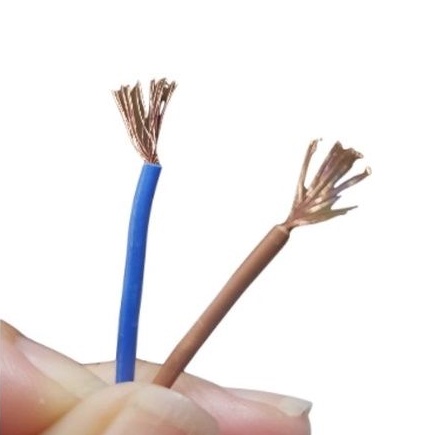 KABEL AC BUNTUNG kepala ARDE BEETSTER hitam SNI 2x0.5mm 1.5 meter