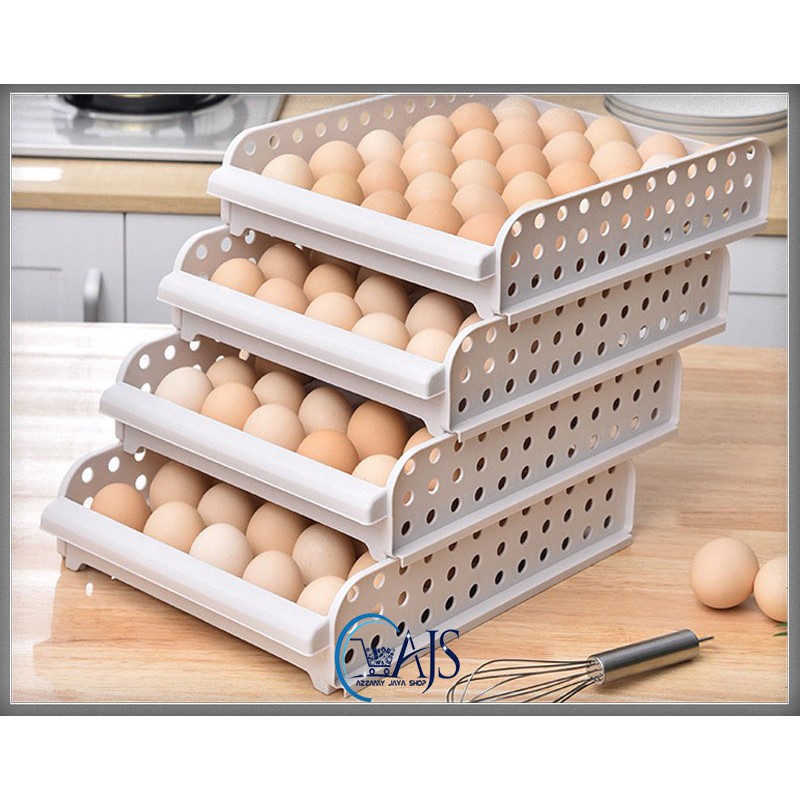 Rak Tempat Penyimpanan Telur Rak Telur Plastik Box Telur