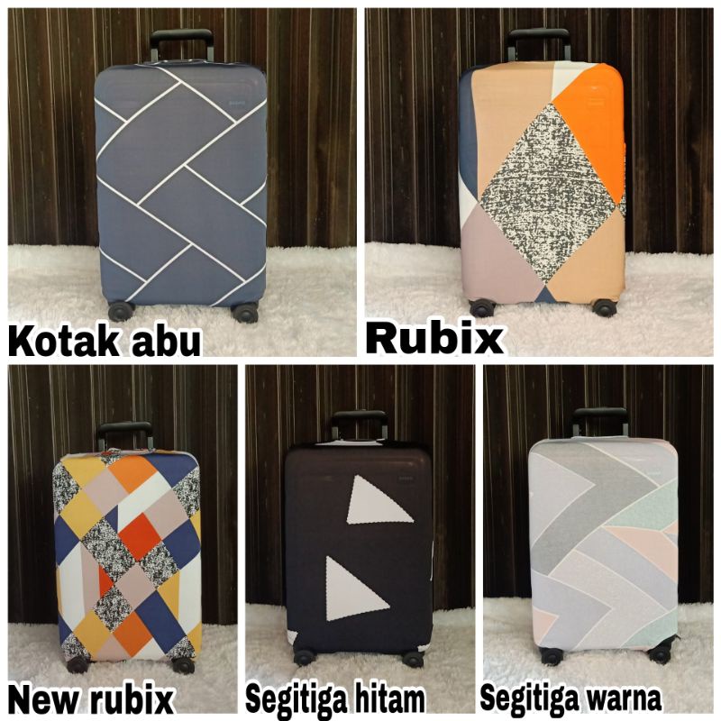 Sarung PELINDUNG Koper Elastis/Cover Motif PREMIUM