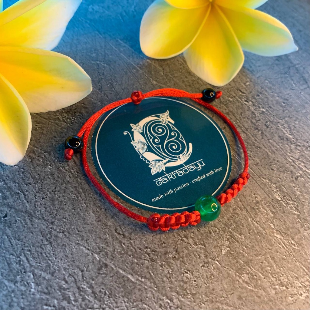 Gelang Shio Monyet dengan batu Aventurine