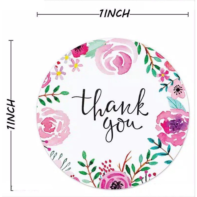 Jual sticker thank you / stiker ucapan terimakasih olshop | Shopee ...