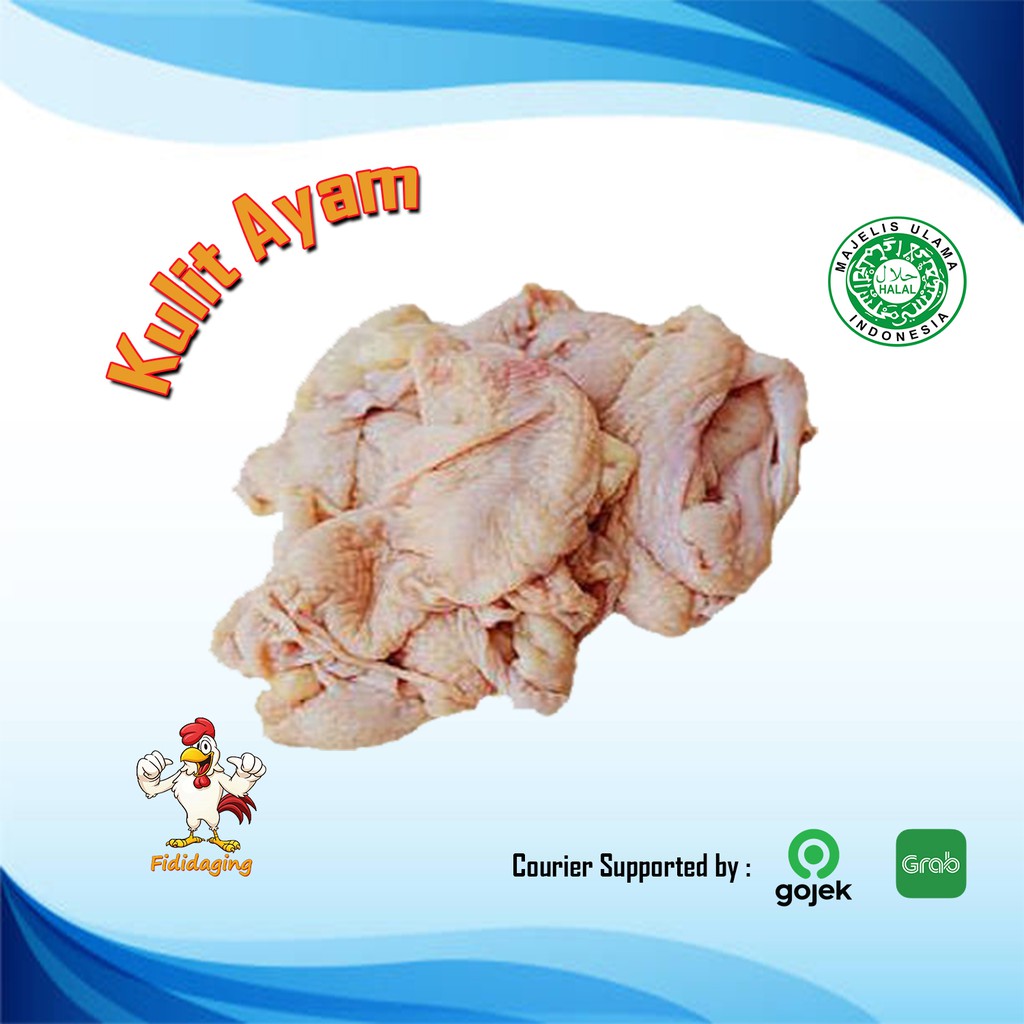 

Kulit Ayam Chicken Skin (Per 500gr) Frozen READY KIRIM