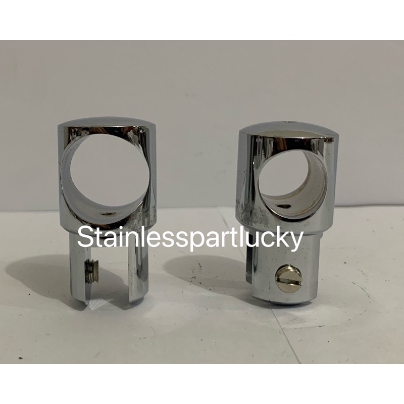 Bracket kepala pipa untuk kaca 304 Anti Karat 