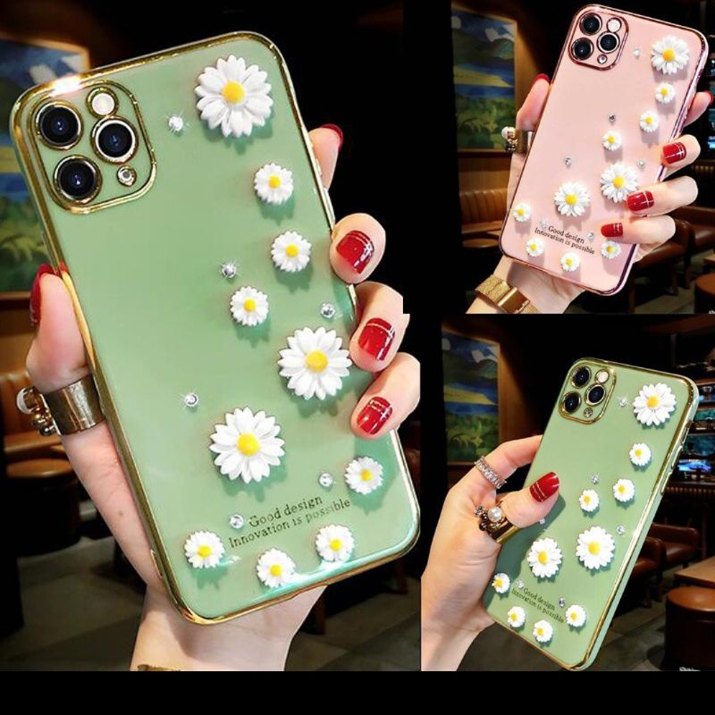 Case bening bunga daisy
