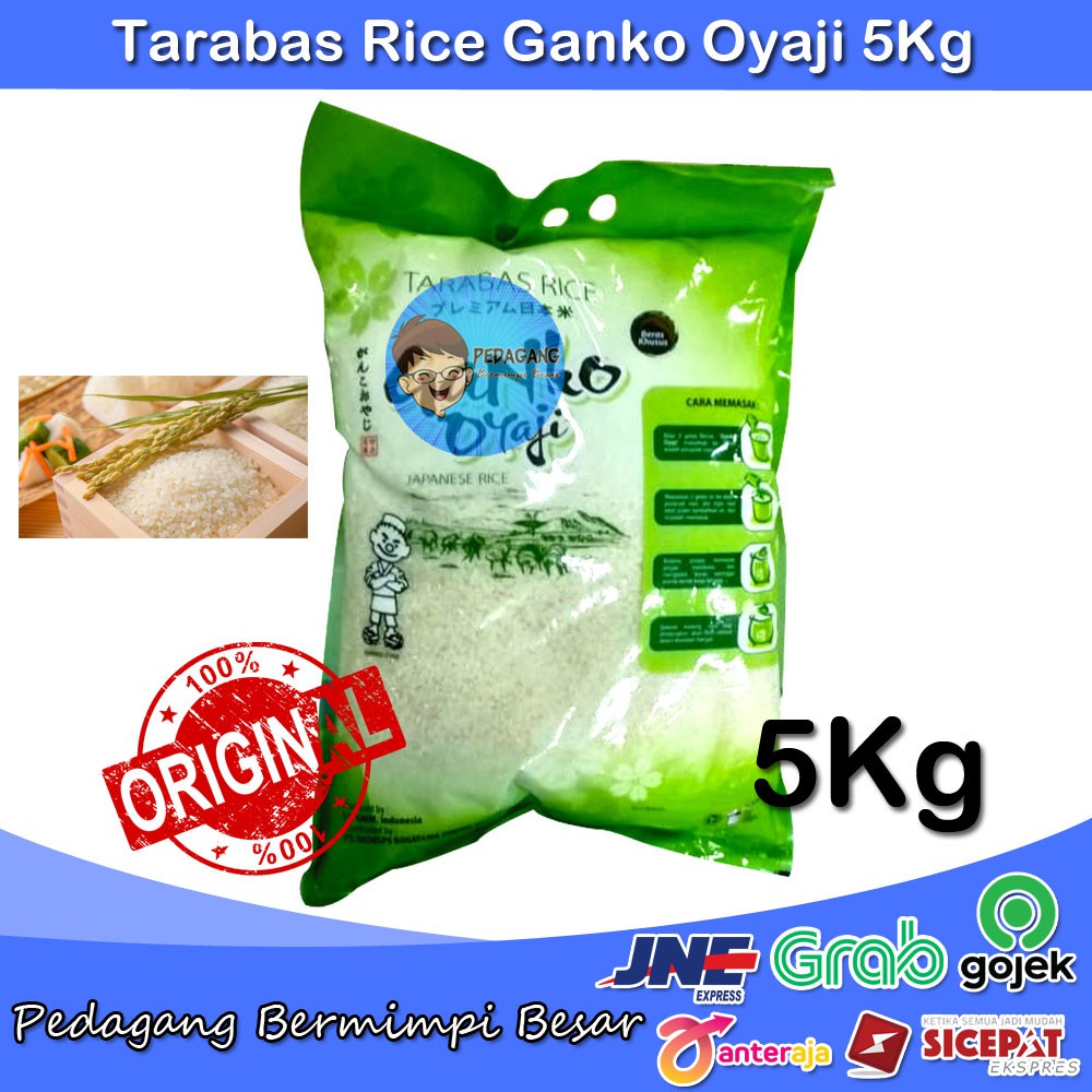 

Tarabas Rice Ganko Oyaji 5Kg Original | Beras Jepang