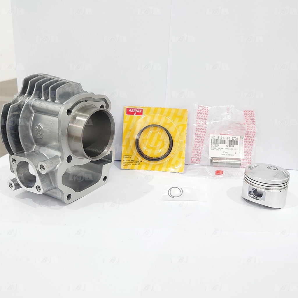 ASPIRA Paket Silinder Blok Kit Boring Vario 110 Karbu CW Cylinder Comp Assy Set Matic