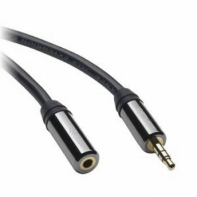 3.5mm jack to 3.5mm jack cable, Length 10m Male to Female