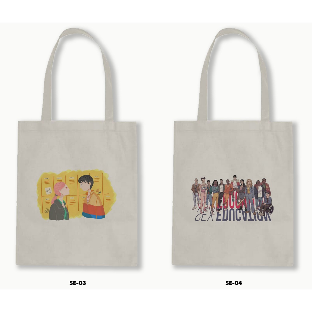 TOTE BAG BLACU - SEX EDUCATION