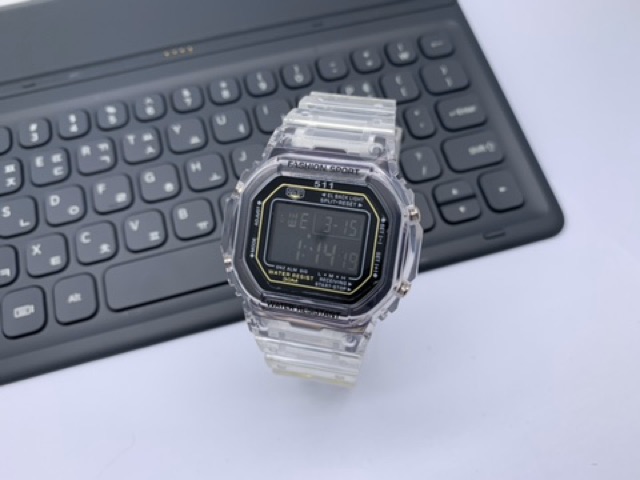 Harga Grosir Jam Tangan 511 Digital Water Resistant Strap Rubber Transpran