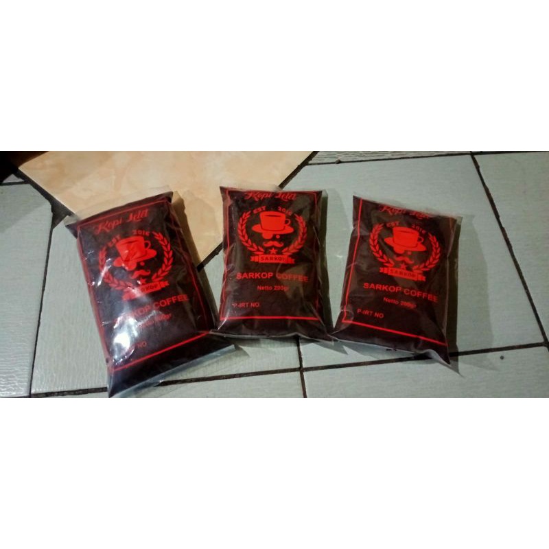 

Kopi Sarkop kopi ASLI SARANG KOPI LELET HALUS NIKMAT MANTEP 200 G