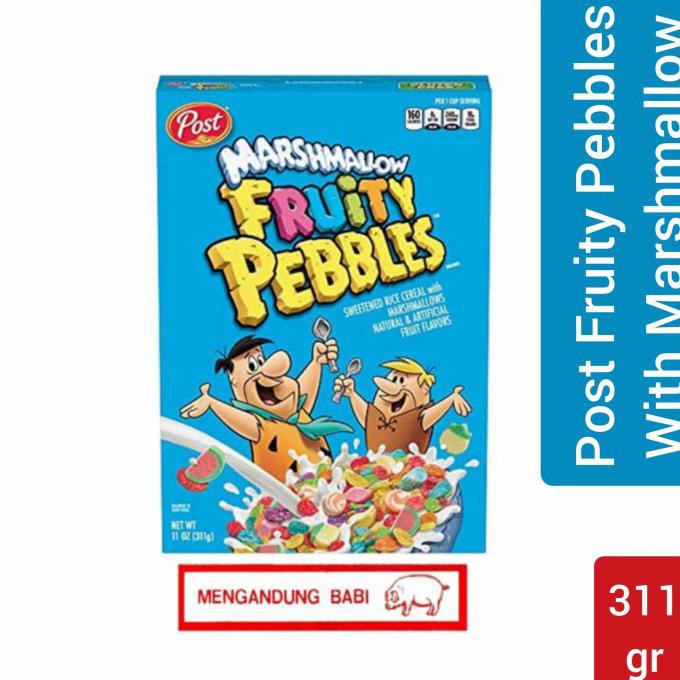 

Discount Post Fruity Pebbles with Marshmallows - sereal impor NON HALAL