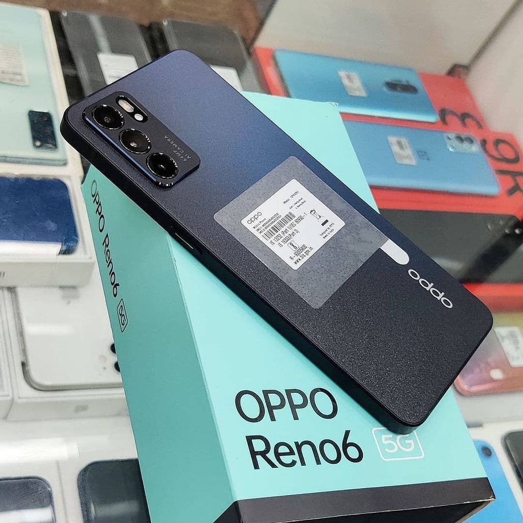 PROMO CUCI GUDANG 2022 !!! HP OPPO RENO 6 8GB/128GB (MISTERI BOX) TERBARU-6