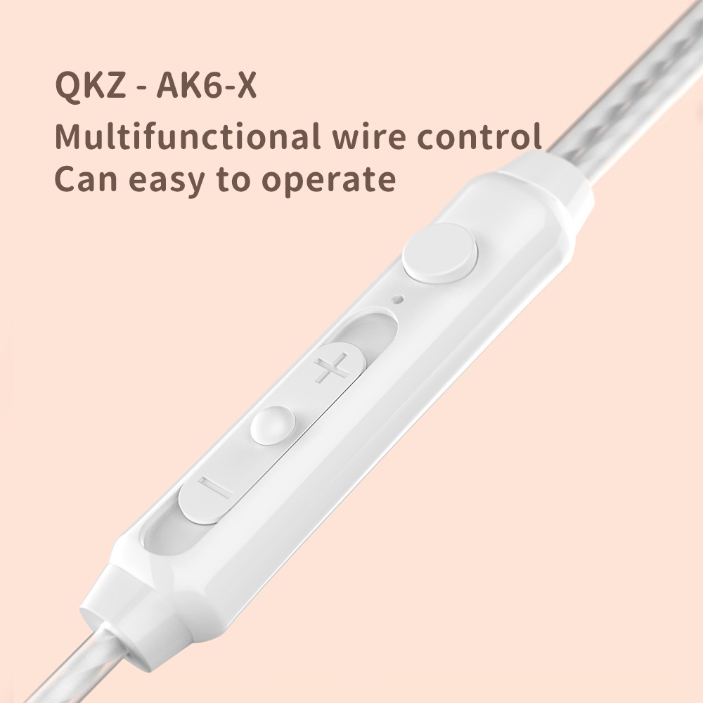 [Dikirim dari Jakarta] QKZ AK6 X Colorful Earphone dengan Mic AK6X