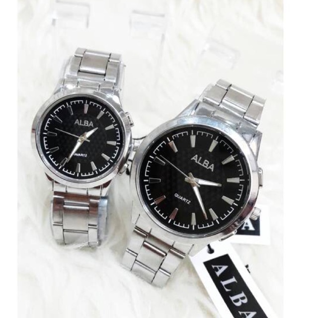 jam tangan couple murah al_baa sudah sepasang