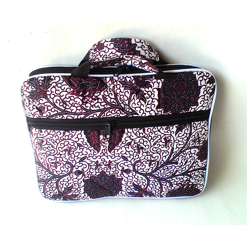 COD...!!! Tas Batik Laptop 16 Inchi - Tas Laptop Bermotif Batik Untuk Laptop 16 Inchi