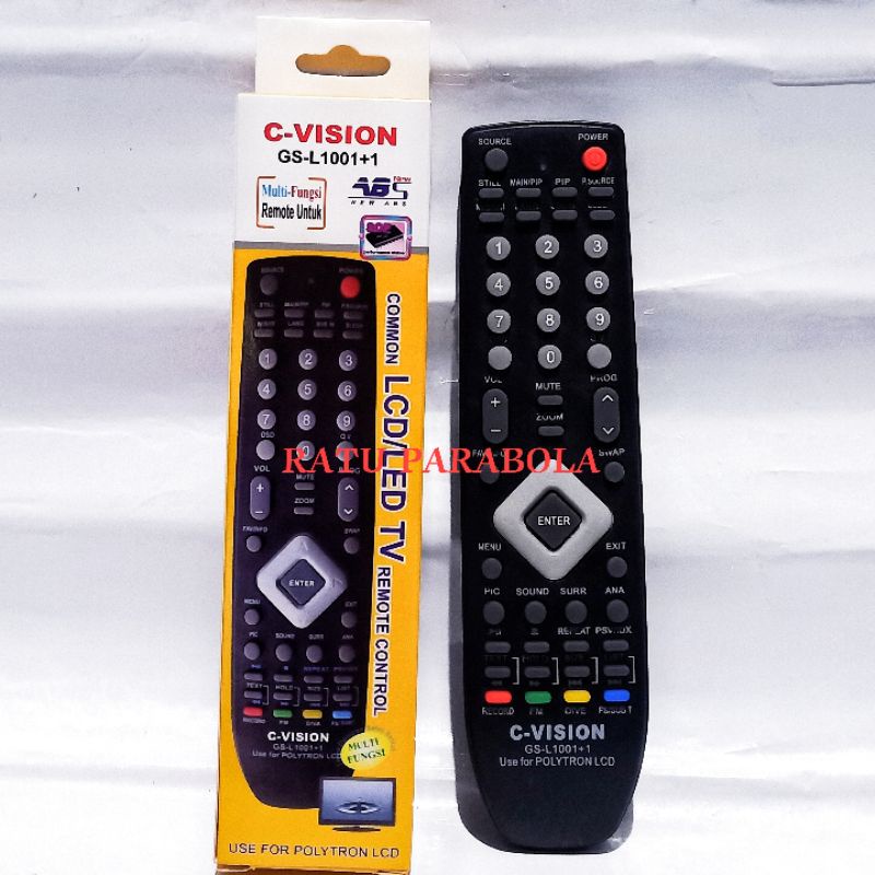 Remote Tv Polytron GS- L1001+1