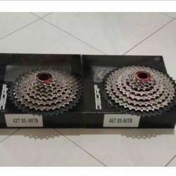 Sprocket Cassette DECAF 8 Speed 11-42T / 11-46T