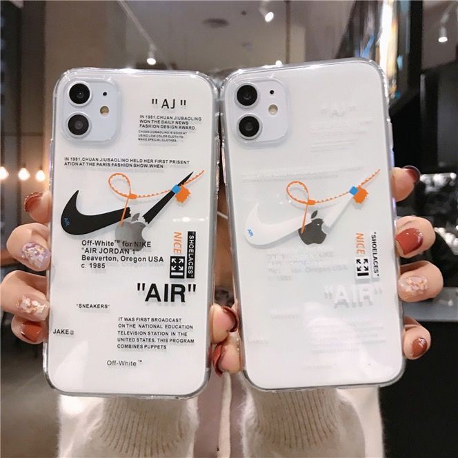 Casing iPhone 12 11 Pro Max 7 8 Plus 6 6S Plus X XS Max XR Transparent Black Border Soft Fashion Cover