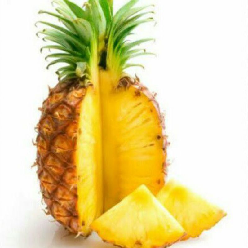 

Buah nanas manis madu segar/1buah fresh dijual di warunk juni