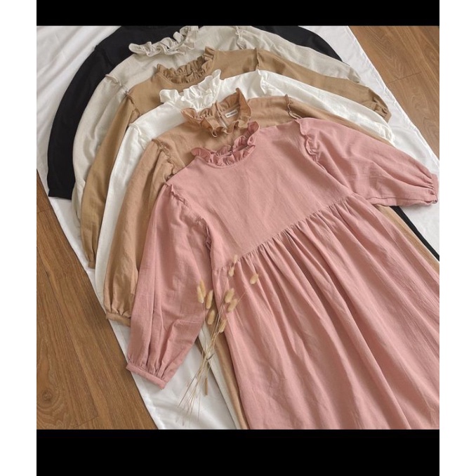 shaly midi dress(reseller resmi Hiza official)