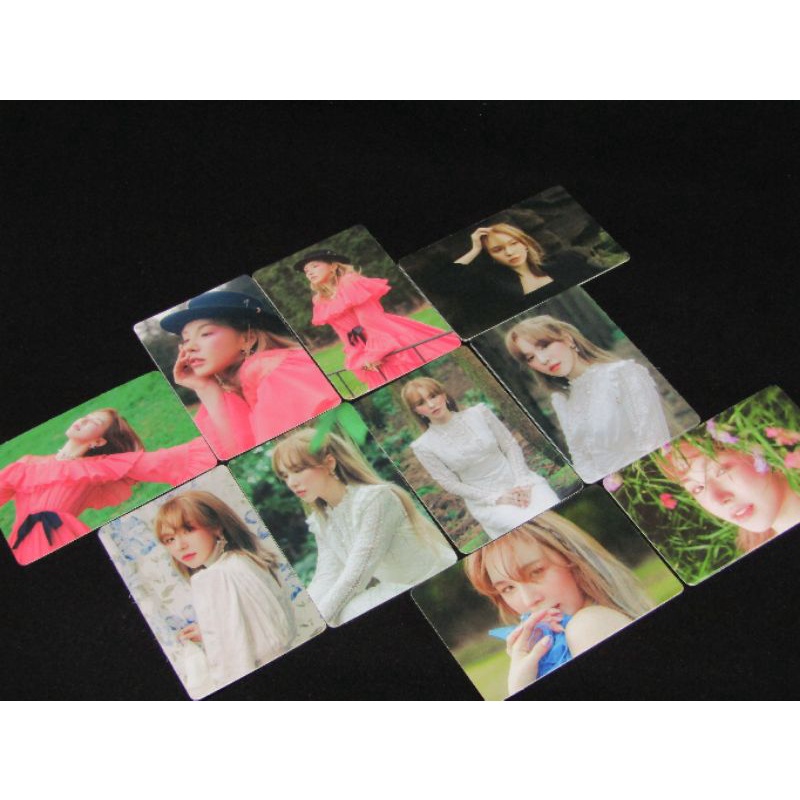 STICKER PHOTOCARD WENDY LIKE WATER