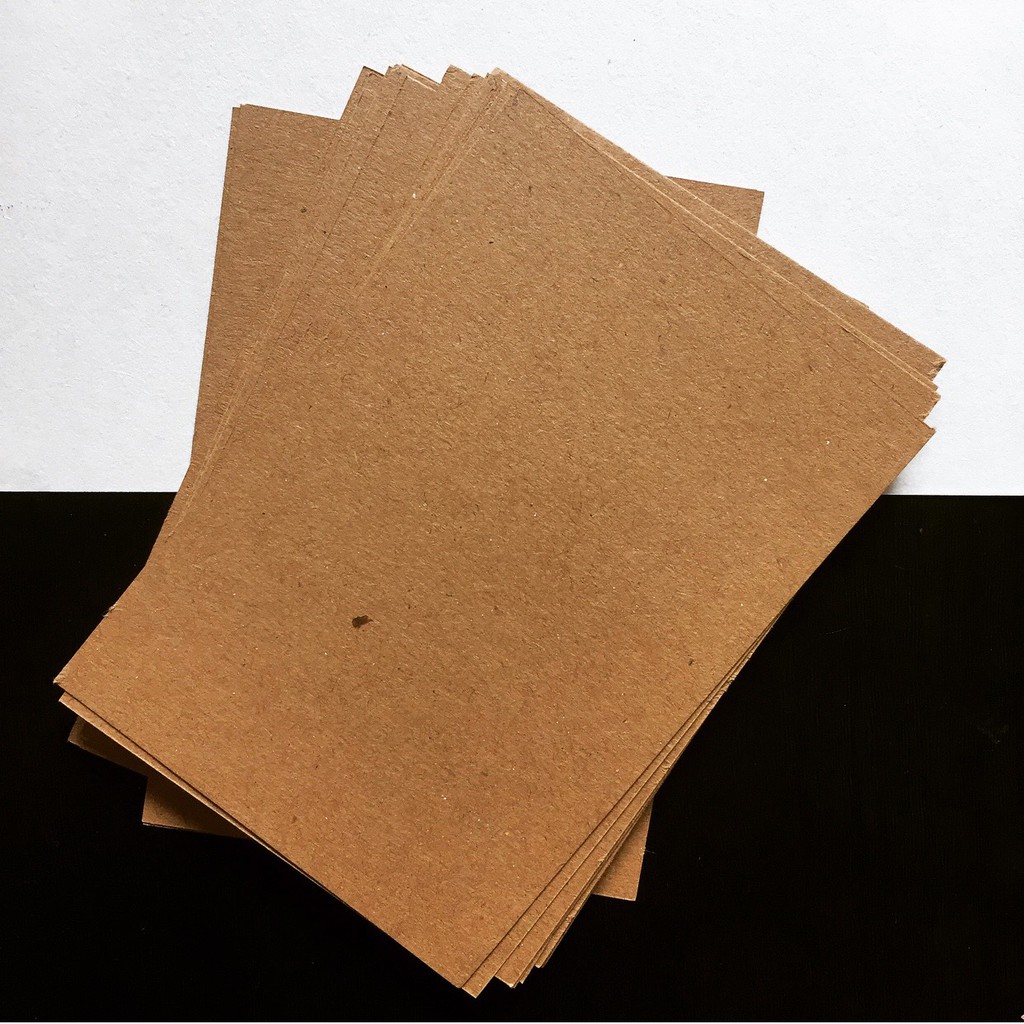 

Kertas Kraft Ukuran A7 150 gr Kartu Ucapan Thank You Card Olshop Lettering Journaling Bujo