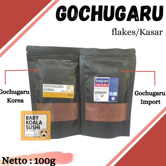 

Promo Awal tahun GOCHUGARU KOREA ASLI 100g | Korean Kimchi Chili Powder | Bubuk Cabe Promo Awal tahun